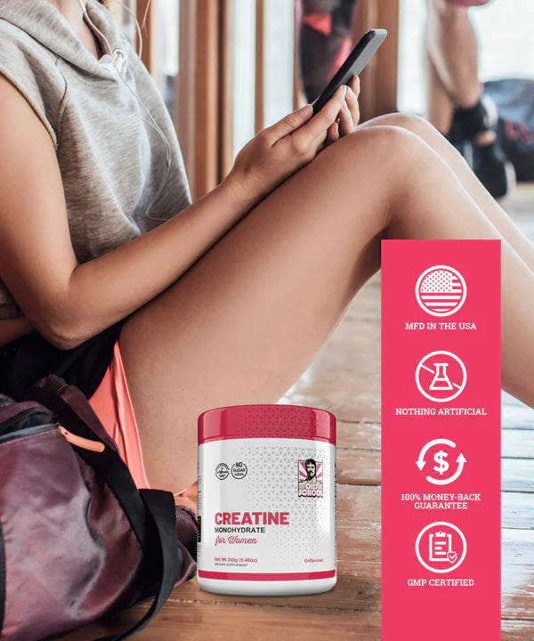 Creatine Monohydrate| ¡Más volumen para tus gluteos!